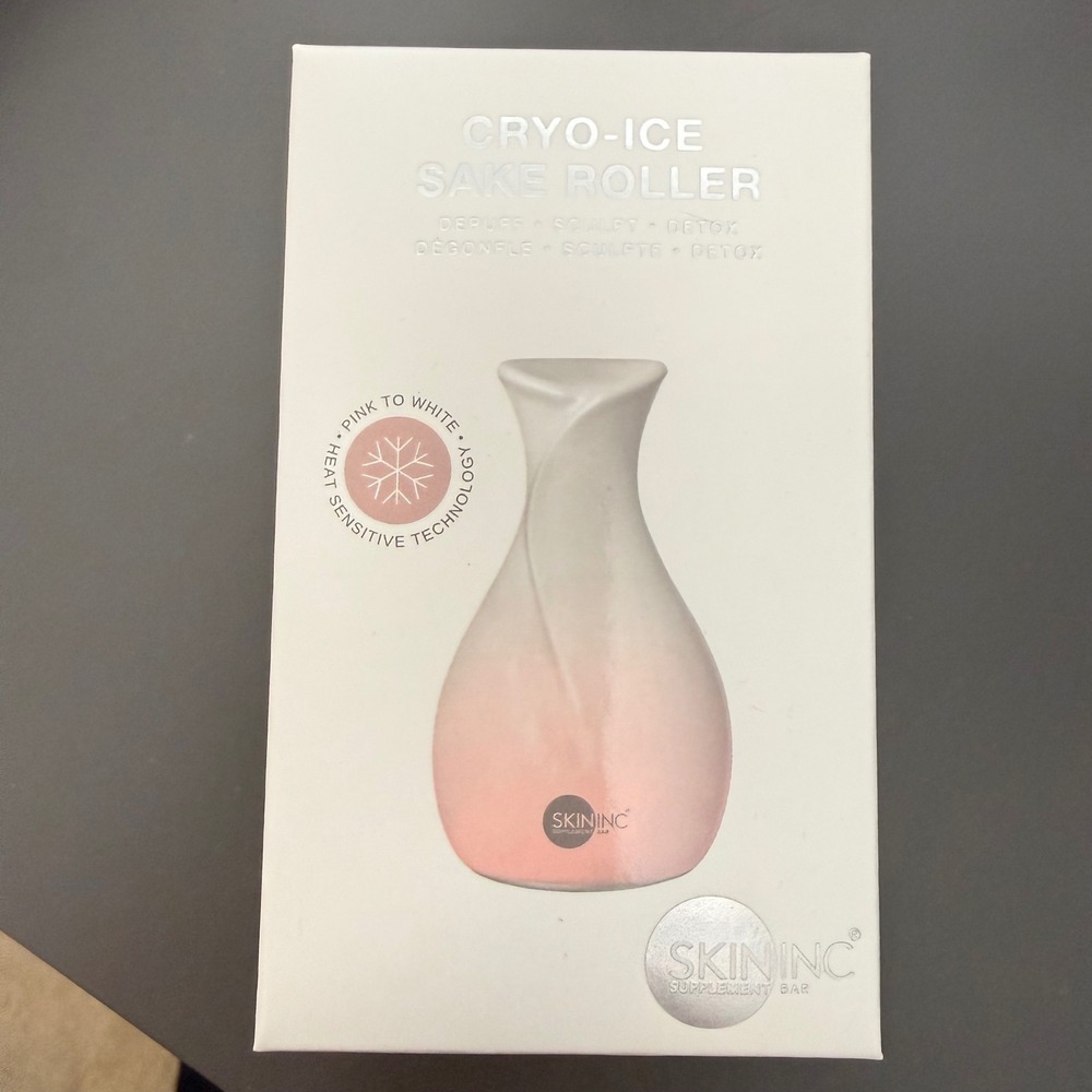 Skin‎ Inc Cryo Ice Sake Roller Facial Tool – Depuff & Sculpt New Sealed